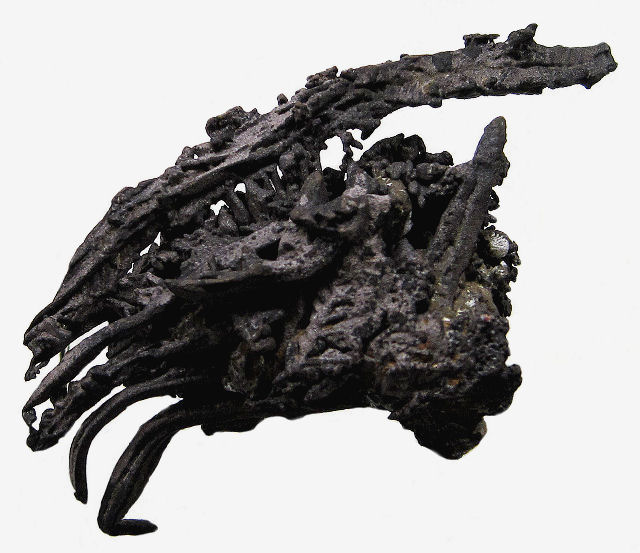 silver-oxidized silver crystals