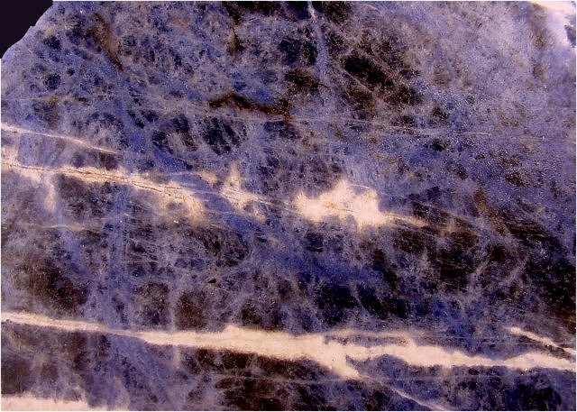 Sodalite - Massive – Blue and Black