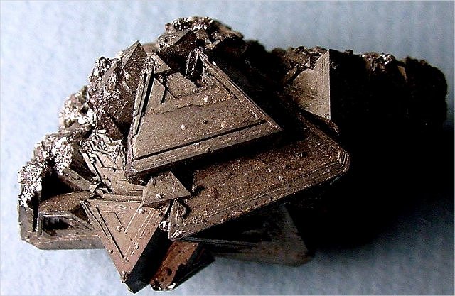 Sphalerite - Brown Tetrahedron Crystals