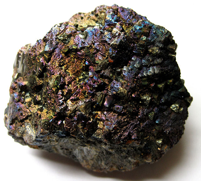 Sphalerite - Crystallized Mass With Iridescent Surface