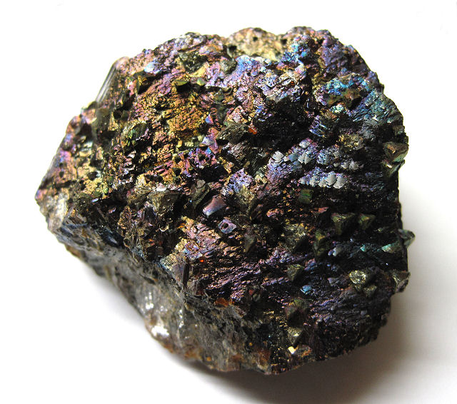 Sphalerite - Crystallized Mass With Iridescent Surface