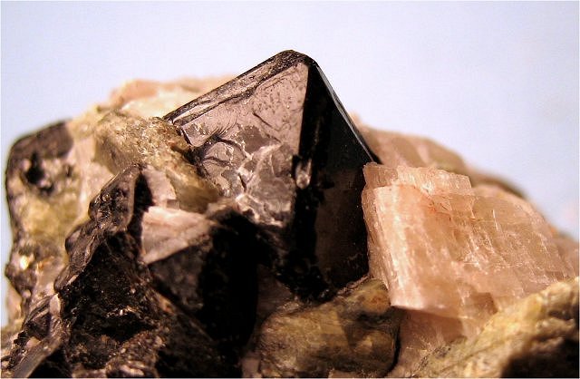 Spinel - Brown Octahedron Crystals