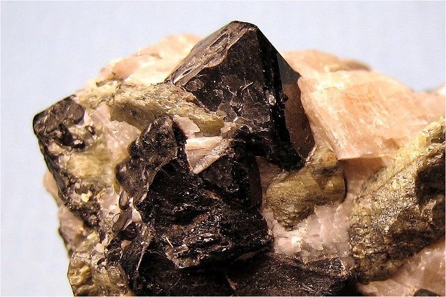 Spinel - Brown Octahedron Crystals