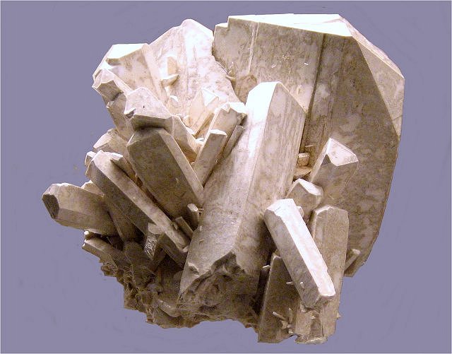 Tincalconite Cluster of Large White Crystals