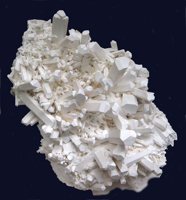 Tincalconite Cluster of White Crystals