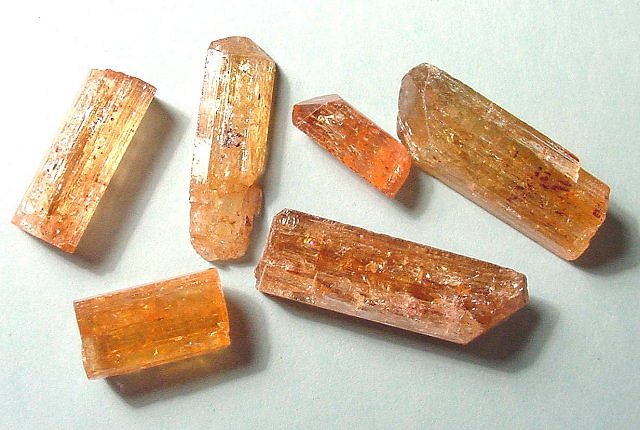 Topaz Golden Topaz Crystals Brazil