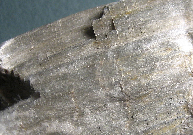 Tremolite - Asbestos - White - Fibrous - Silky Luster