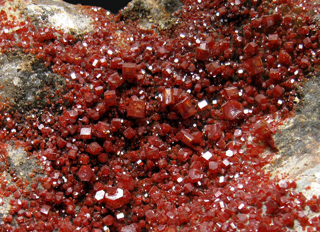 vanadinite-red crystals-Arizona
