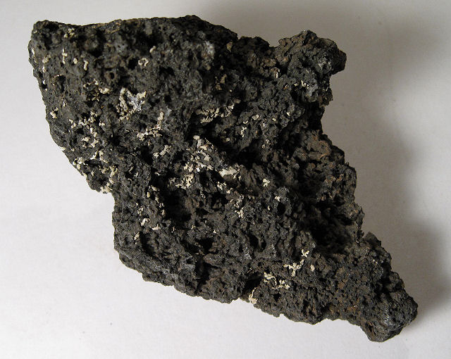 Basalt - Vesicular covered with lichens