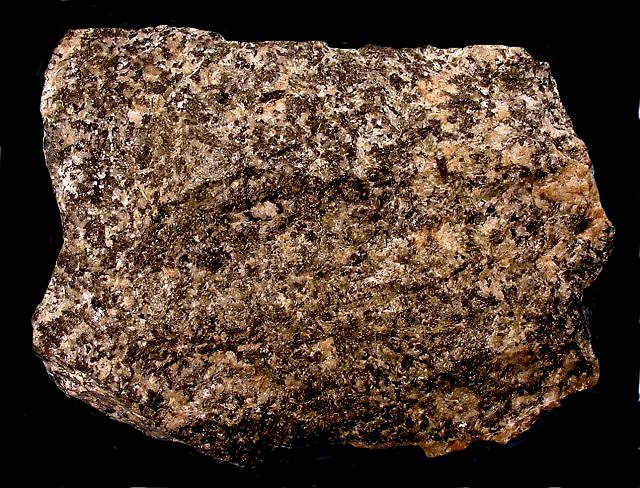 Gabbro - With Hornblende Crystals