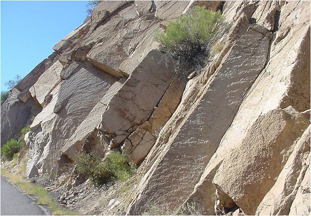 Granite - Jointed And Weathered