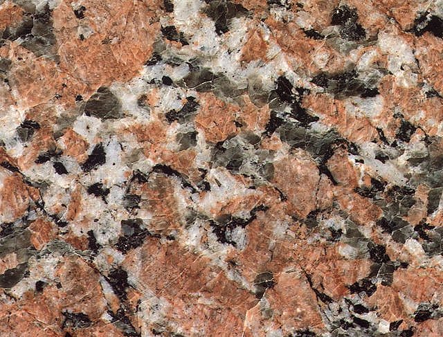 granite polished classic texture close up