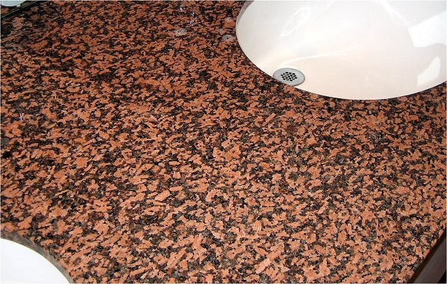 Granite - Red and Black Countertop