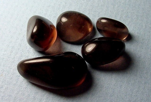 obsidian apache tears polished