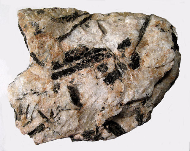 pegmatite with biotite
