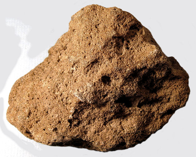 pumice frothy texture