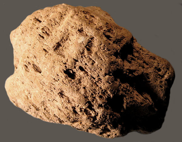 pumice frothy texture