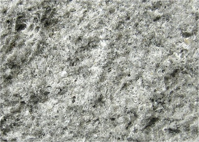pumice glassy frothy texture close up