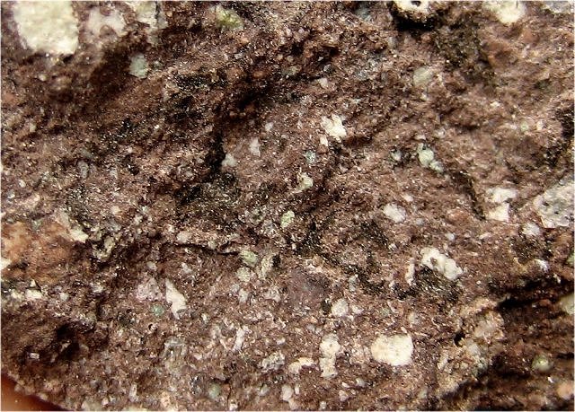 tuff breccia close up