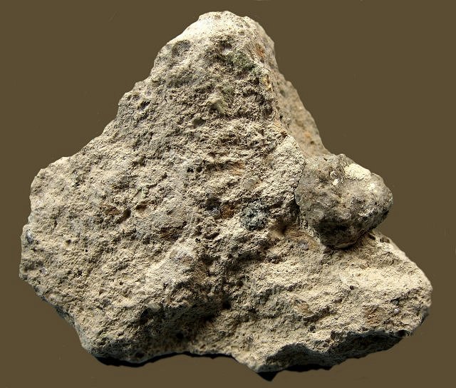 tuff light colored with ashy texture