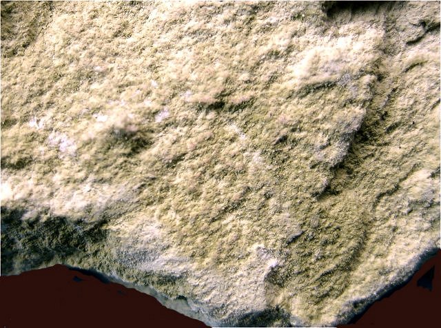 tuff palagonite green color close up