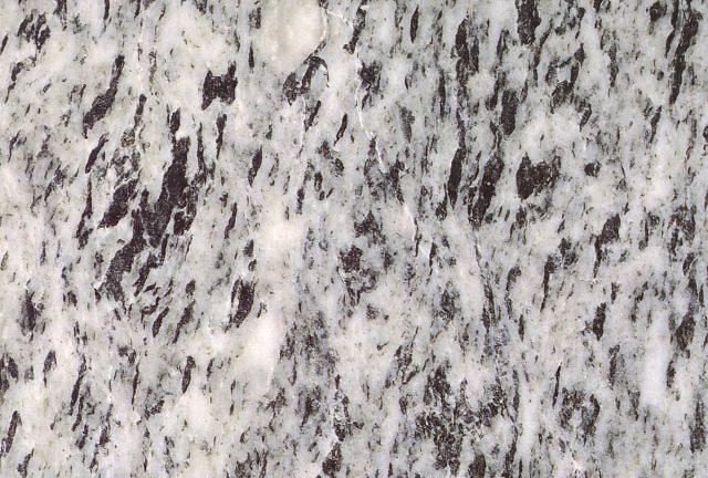 gneiss black and white foliated and polished