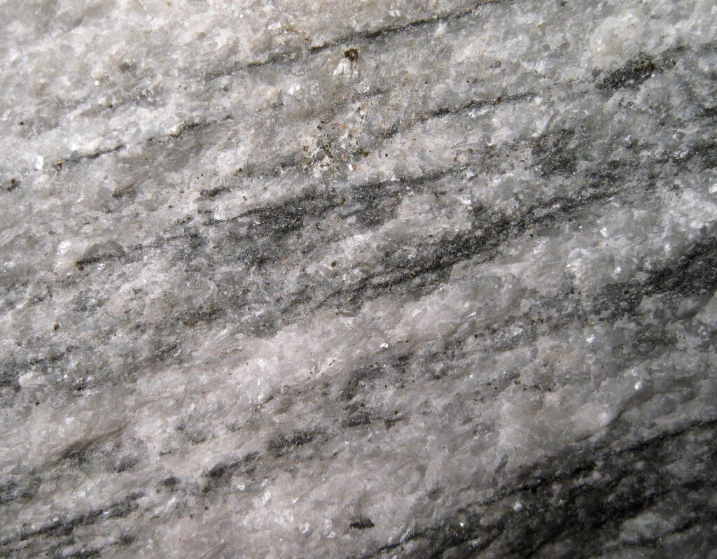 gneiss classic foliation close up