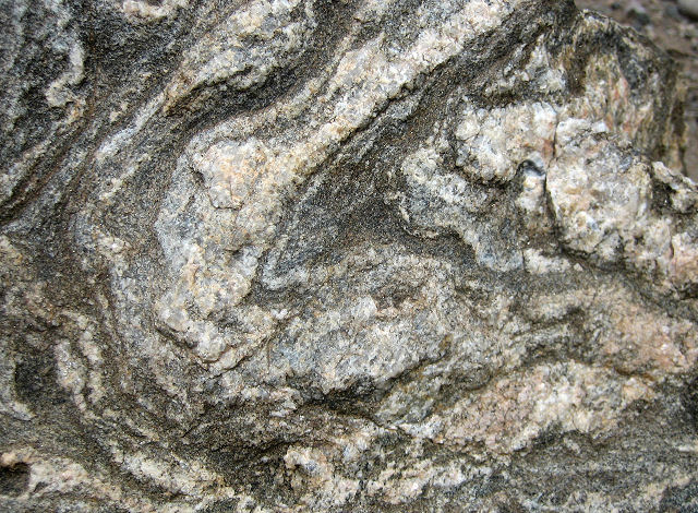 gneiss high foliation and folding