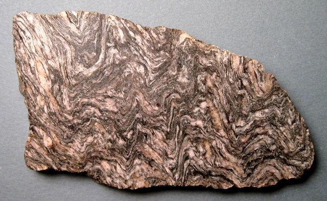 gneiss highly folded
