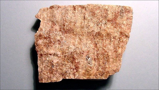 gneiss shades of pink slight foliation