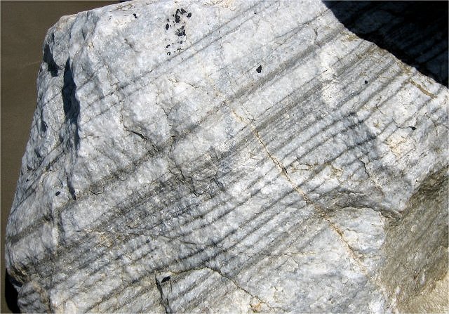 Marble - Gray White Banded