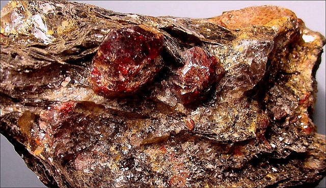 Schist - Mica and Garnet