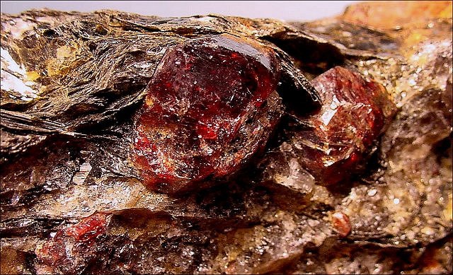 Schist - Mica and Garnet