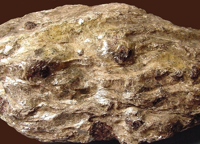 Schist - With Garnet Phenocrysts