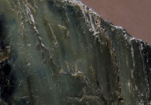 Serpentine - Striated - Various Shades Of Dark Green